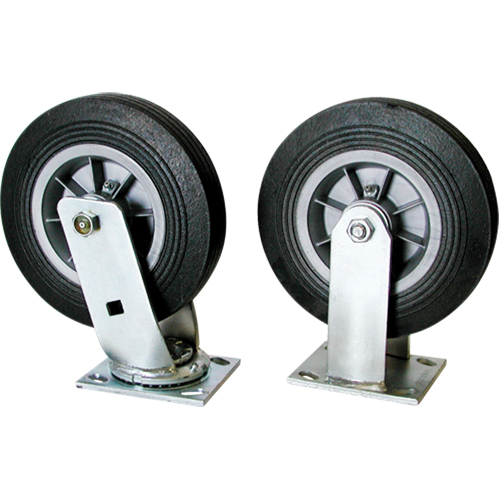 Extra Large Tote with 8" Wheels, 223 US gal. Capacity Fastek