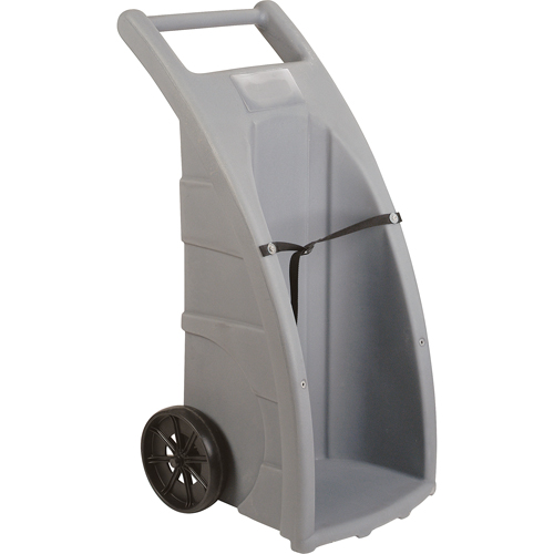 Chariot pour bouteilles, Roues Caoutchouc, Base de 23" la x 24" lo, 500 lb Fastek