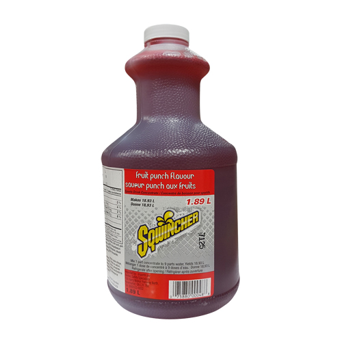 Sqwincher Boisson de r&eacute;hydratation, Concentr&eacute;, Punch aux fruits Fastek