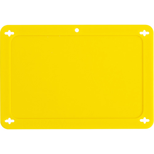 Blank Valve Tag, Plastic, 4-3/4" W x 3-1/4" H Fastek