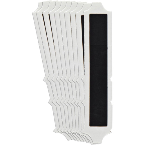 Quick-Align&reg;Individual Gothic Number and Letter Labels, I, 4" H, Black Fastek