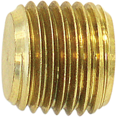 Pipe Plug (Counter Sunk Hex Head), 1/8" Dia., Brass Fastek