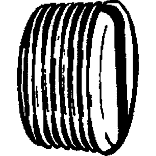 Pipe Plug (Slotted), 1/8" Dia., Brass Fastek