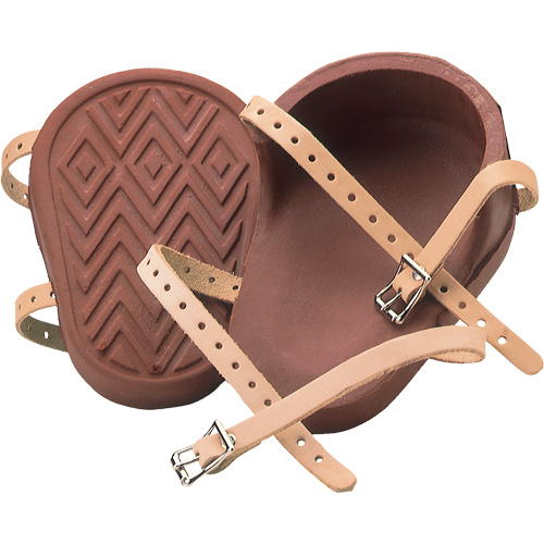 Professional Heavy-Duty Knee Pad, Buckle Style, Rubber Caps, Rubber Pads Fastek