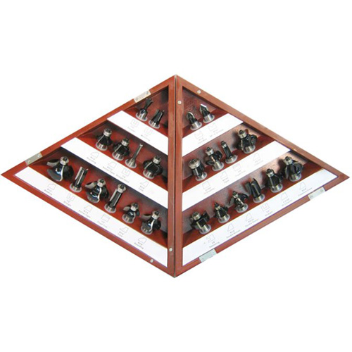 3-Flute Carbide-Tipped Router Bit Sets Fastek