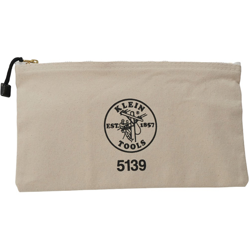 Pochette pour outils avec fermeture &agrave; glissi&egrave;re, Toile, 1 pochettes, Beige Fastek