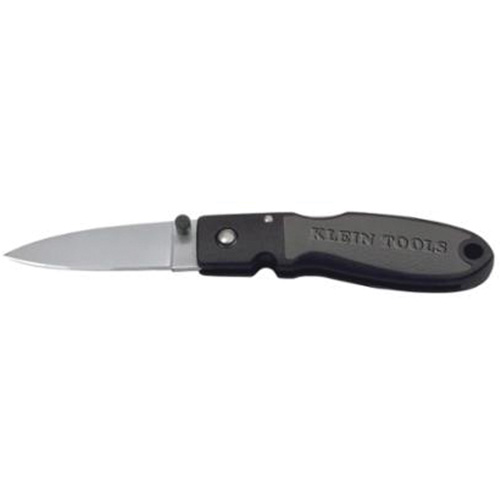 Lightweight Lockback Knife with Drop Point Blade, 2-3/8" Blade, Stainless Steel Blade, Nylon Resin Handle Fastek