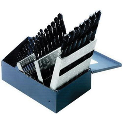 Regular-Point Drill Bit Set, 29 Pieces, Steel Fastek
