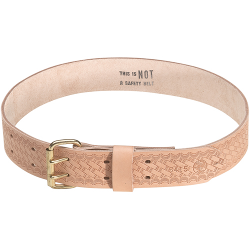 Ceinture porte-outils maroquin&eacute;e robuste, Cuir, Havane Fastek