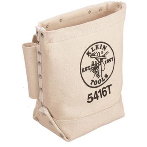 Bull-Pin & Bolt Tool Bag with Tunnel Loop, Tool Holder, Canvas, 3 Pockets Fastek
