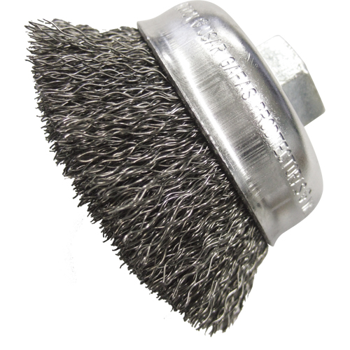 Brosses-boisseau &agrave; fils cr&ecirc;p&eacute;s 2 3/4" Fastek