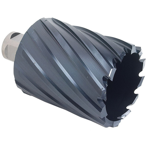 Fraise annulaire ICECUT, Diam&egrave;tre de 1/2", Chrome-aluminium, Profondeur de la coupe de 2", Tige 3/4" Fastek