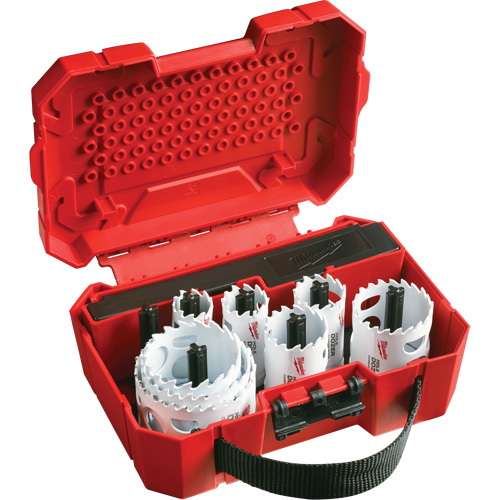 Trousse de scies-cloches Hole Dozer, 12 morceaux Fastek