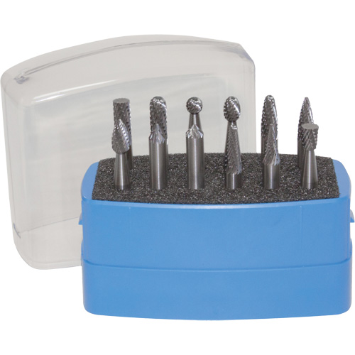 Aluminum Cut Rotary Burr Set, 8 Pieces Fastek