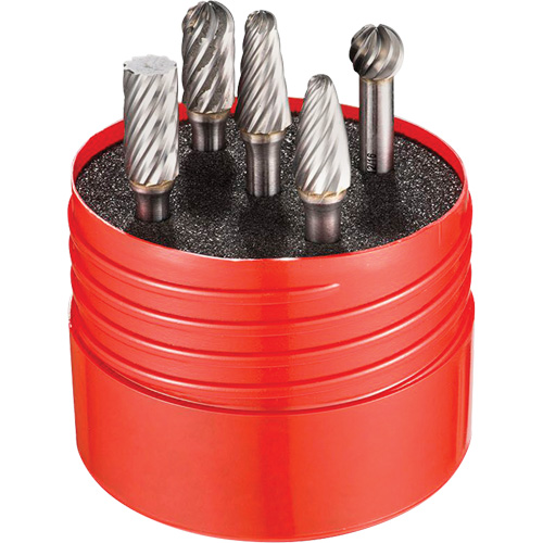 VA Cut Rotary Burr Set, 5 Pieces Fastek