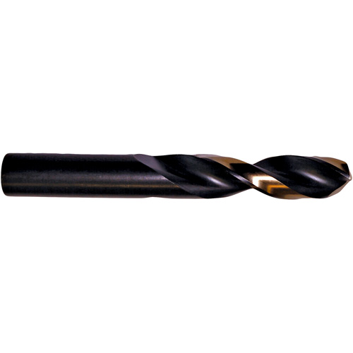 Heavy-Duty Split Point Screw Machine Length Drill Bit, 17/64", High Speed Steel, 1-7/16" Flute, 135° Point Fastek