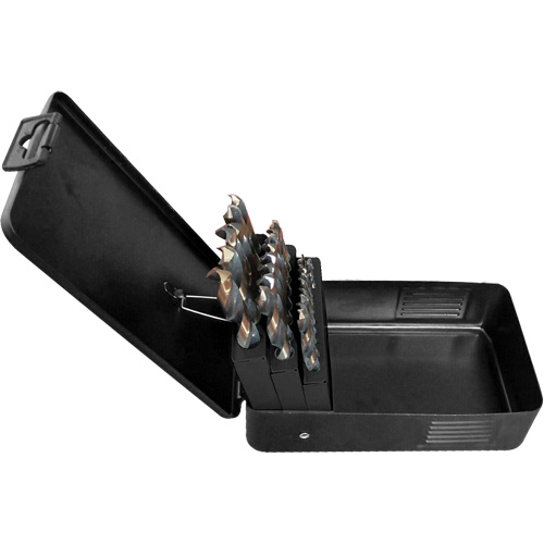 Jobber Length Drill Bit Set, 29 Pieces, High Speed Steel Fastek