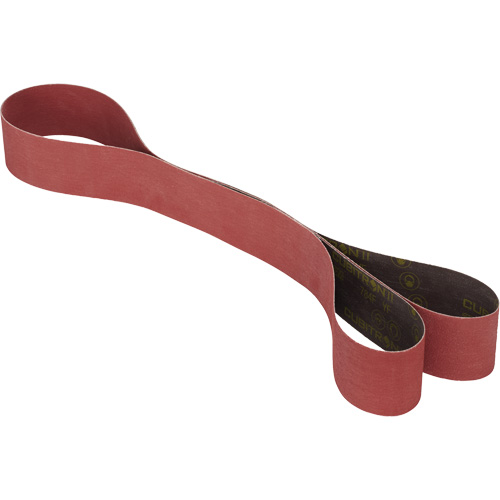 Courroie en toile Cubitron II , 1/2" la x 18" lo, C&eacute;ramique, Grain 120+ Fastek