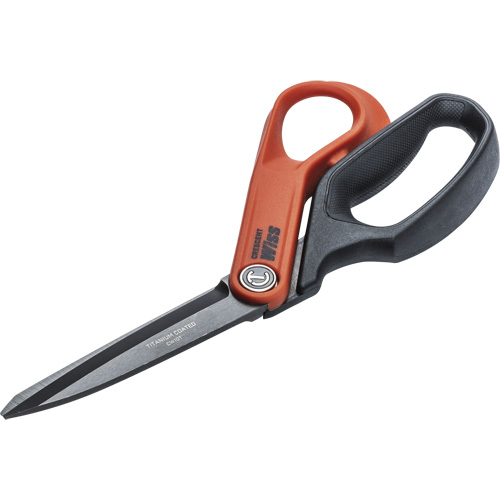 Tradesman Shears, 10", Rings Handle Fastek