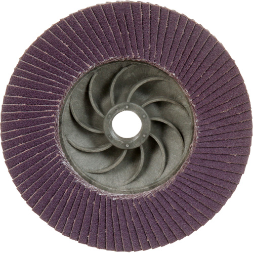 769F Quick Change Flap Disc, 4-1/2" x 5/8"-11, Type 27, 120+ Grit, Ceramic Fastek