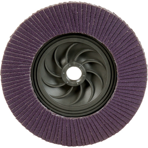 769F Quick Change Flap Disc, 5" x 5/8"-11, Type 27, 120+ Grit, Ceramic Fastek