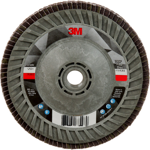 769F Quick Change Flap Disc, 5" x 5/8"-11, Type 29, 120+ Grit, Ceramic Fastek