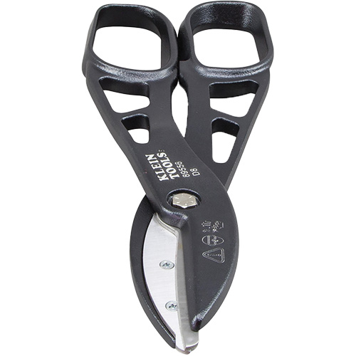 Cisaille de ferblantier, Longueur de coupe de 3-1/2", Coupe Droit Fastek
