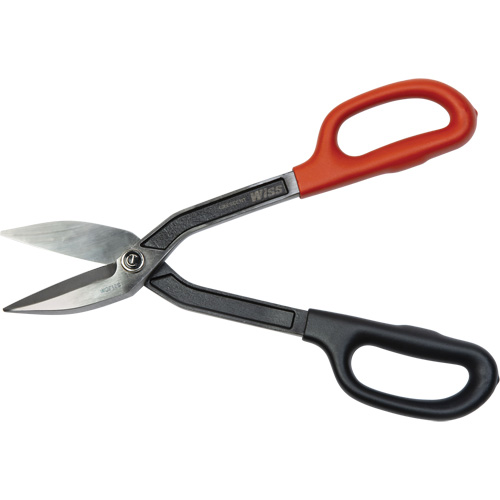Tinner Snips, 2-3/4" Cut Length, Straight Cut Fastek