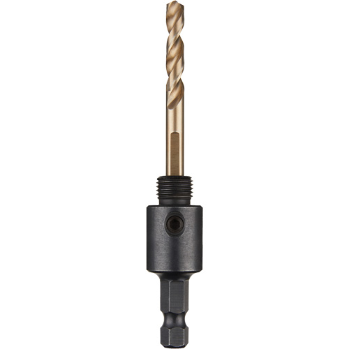 Scie-cloche petit filet avec tr&eacute;pan pilote au cobalt Hole Dozer, 0" - 1-3/16", 1/4" Tige Fastek