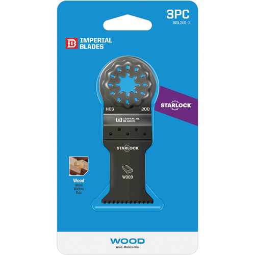 Starlock 1-3/8" Standard Wood Blades Fastek