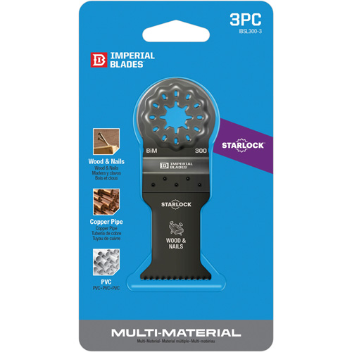 Starlock 1-3/8" Standard Wood & Nails Blades Fastek