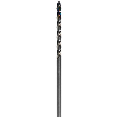 Metal Demon Drill Bit for Mild, Hardened and Stainless Steels, 3/32", 1-1/5" Flute, 130° Point Fastek