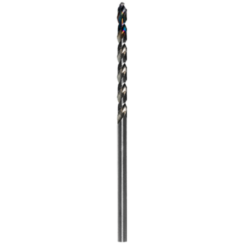 Metal Demon Drill Bit for Mild, Hardened and Stainless Steels, 1/16", 4/5" Flute, 130° Point Fastek