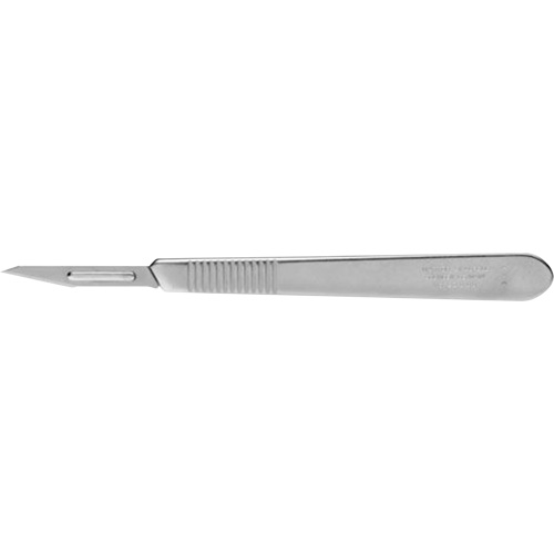 Small GRAFIX Scalpel with Prominent Point, Metal Blade Fastek