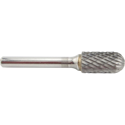 Fraise en carbure cylindrique &agrave; coupe agressive &agrave; extr&eacute;mit&eacute; arrondie, SC-5, 1/2" dia., 1" profondeur de la coupe Fastek