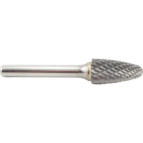 Tree Shape Radius End Carbide Shipyard Bur, SF-5, 1/2" Dia., 1" Depth of Cut Fastek