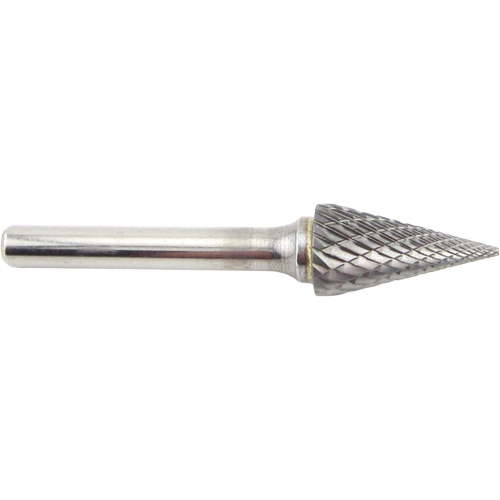 Fraise en carbure conique &agrave; coupe agressive, SM-5, 1/2" dia., 1/4" Tige, 7/8" Prof. de la coupe Fastek