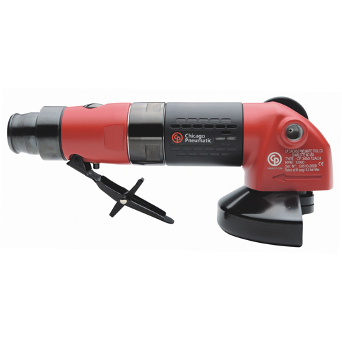 Industrial Angle Grinders, 4" Wheel, 3/8" NPT Inlet, 12000 RPM Fastek