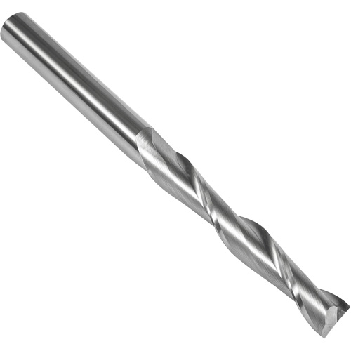 S111 30° Extra Long Square End Mill, 1/2" Dia., 6" L, 2 Flutes, 1/2" Shank, Carbide Fastek