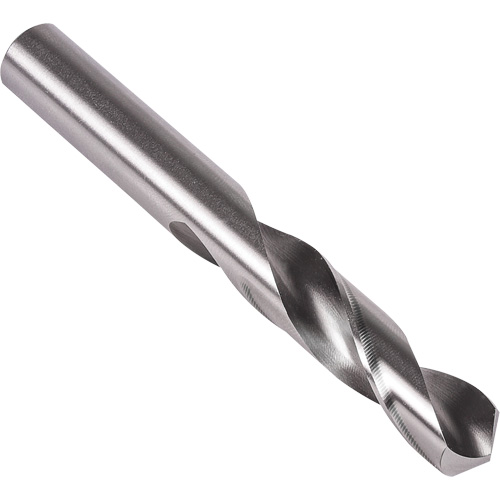 Stub Length Drill Bit, 3/32", High Speed Steel, 3/4" Flute, 118° Point Fastek