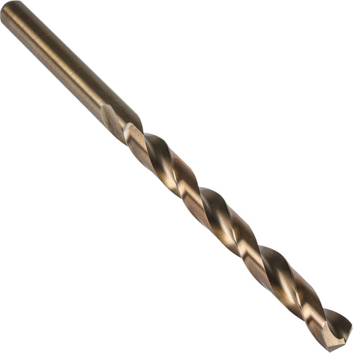 Heavy-Duty Taper Length Drill Bit, #7, High Speed Cobalt, 3-5/8" Flute, 135° Point Fastek