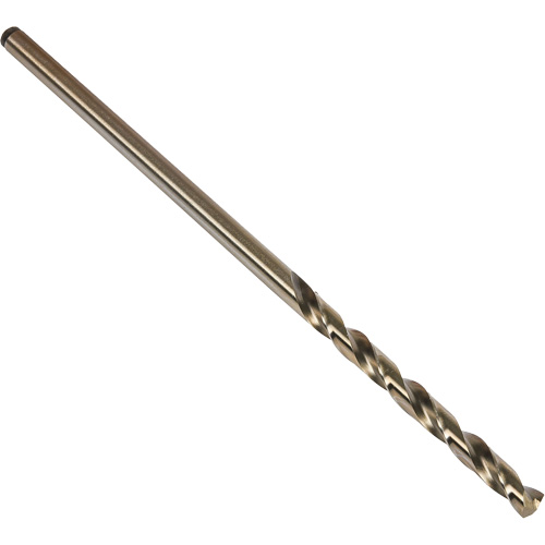 Extra Length Aircraft Extension Drill Bit, 3/32", High Speed Cobalt, 1-1/4" Flute, 135° Point Fastek