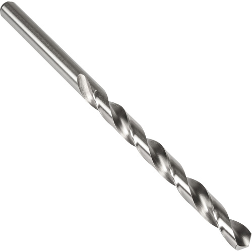 Taper Length Drill Bit, #7, High Speed Steel, 3-5/8" Flute, 118° Point Fastek