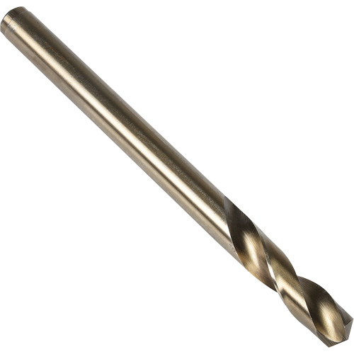Jobber Drill Bit, High Speed Cobalt, #5, 3-3/4" L, 1-1/4" Flute, 135° Point Angle Fastek
