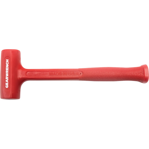 One-Piece Dead Blow Hammers-Slimline, 9 oz., Textured Grip, 10-5/8" L Fastek
