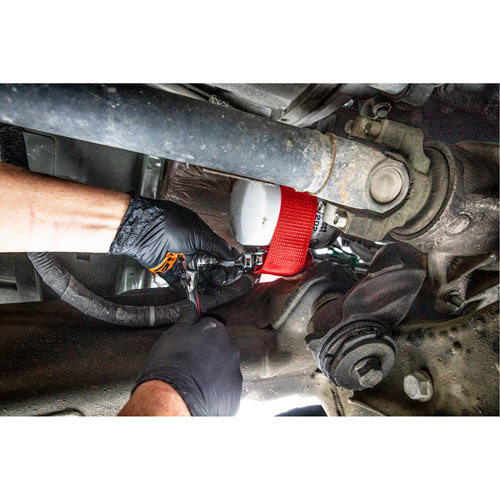 3/8" & 1/2" Drive Heavy-Duty Oil Filter Strap Wrench Fastek