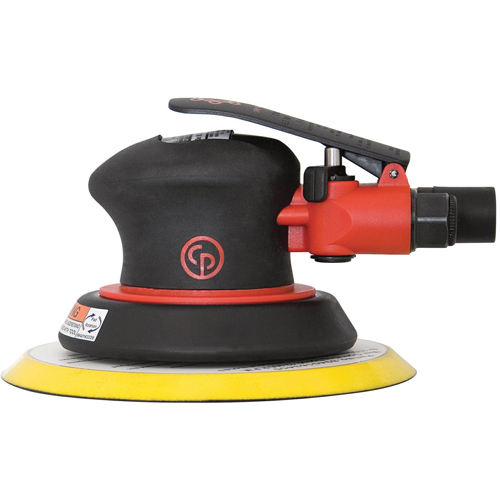 Non-Vacuum Orbital Sanders, 6" Dia., 1/4" NPT Inlet, 12000 RPM Fastek