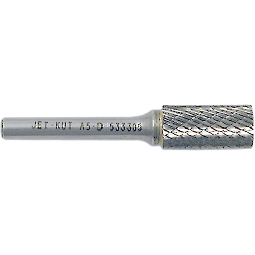Cylindrical Burr, 5/8" Dia., 1/4" Shank, 1" Depth of Cut Fastek
