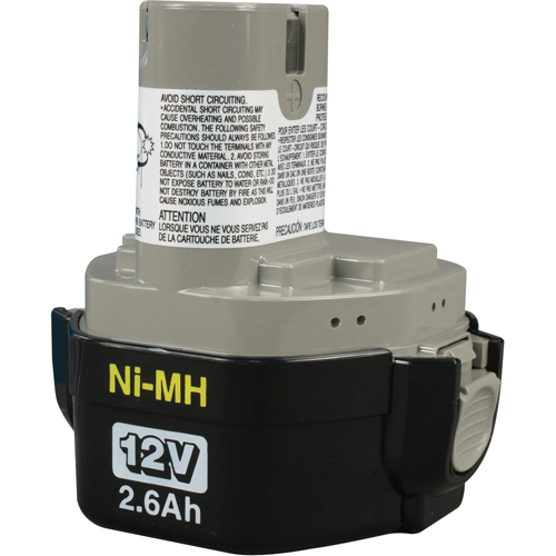 Pod-Style Battery, Ni-MH, 12 V, 2.6 A Fastek