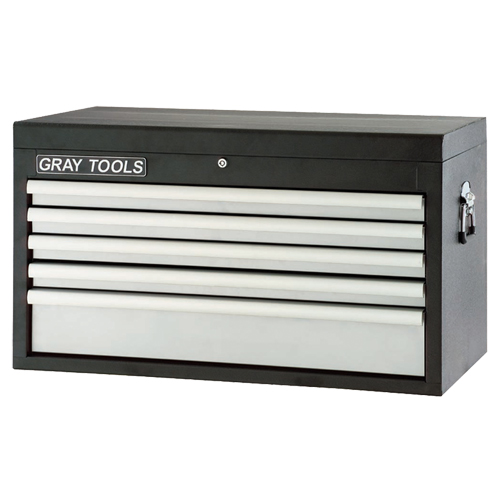 Coffre sup&eacute;rieur - 5 tiroirs, 33-1/2" la, 5 tiroirs, Noir Fastek